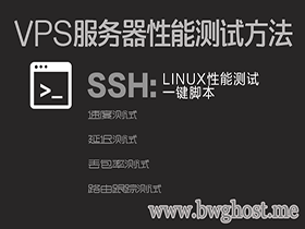 VPS服务器性能测试方法-速度测试、延迟测试、丢包率测试、路由跟踪测试等方法总结