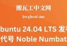 搬瓦工 KiwiVM 后台支持一键重装 Ubuntu 24.04 LTS：新特性解析与升级教程-搬瓦工中文网